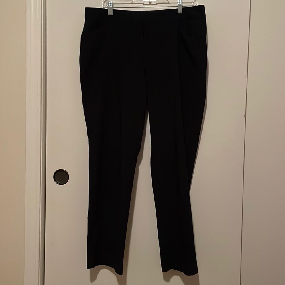 Roz & Ali: Black Straight Leg Pant (14)
